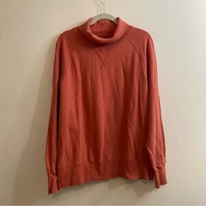 Champion x Todd Snyder Turtleneck Sweatshirt Crewneck Orange Mens Size XL